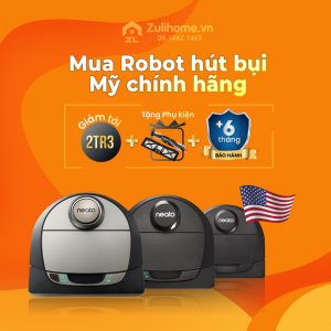 SIÊU SALE THƯƠNG HIỆU NEATO - ROBOT HÚT BỤI HÀNG ĐẦU USA 17 neato week 720