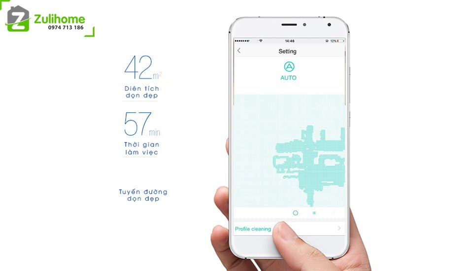 Ecovacs Deebot DT85G 4 Ecovacs Deebot DT85G | Kiểm soát dễ dàng qua app