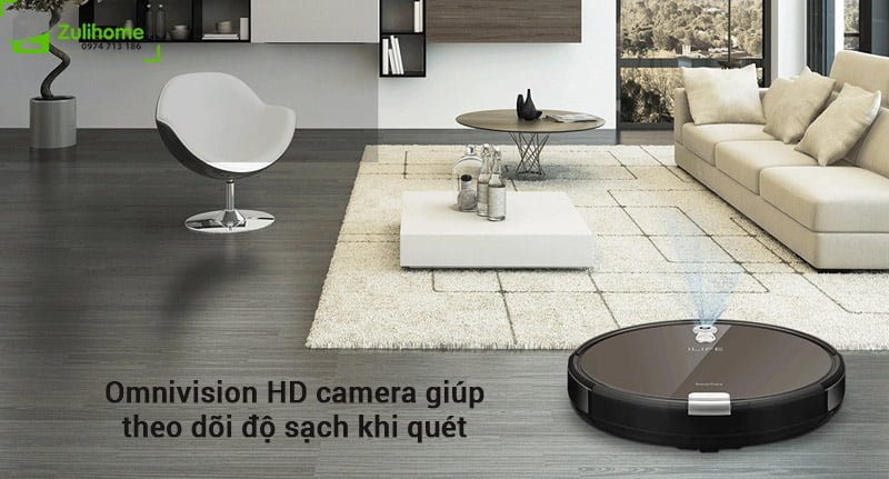 ILIFE X660 5 ILIFE X660 | Omnivision HD camera giúp theo dõi độ sạch khi quét