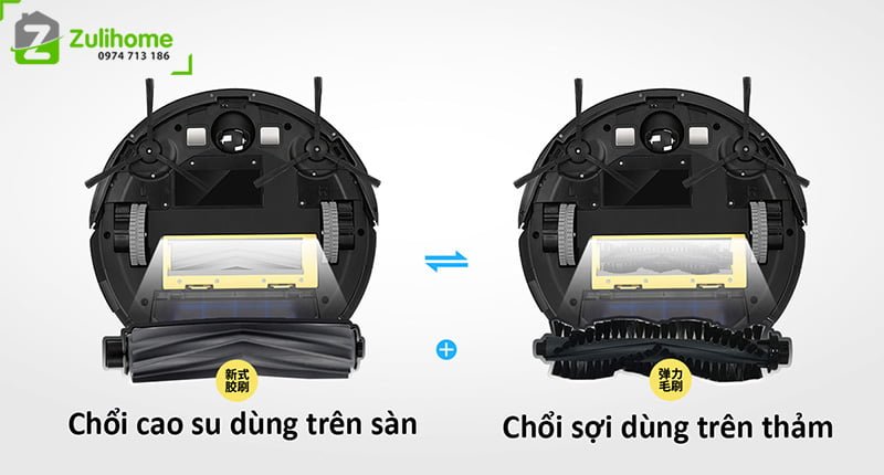 ILIFE X660 2 ILIFE X660 | Tùy chọn chổi làm sạch
