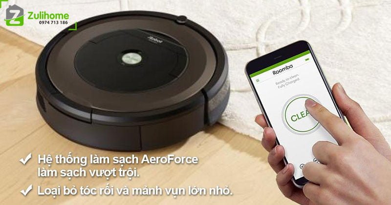 iRobot Roomba 894 7 Irobot Roomba 894 | Kiểm soát dễ dàng qua app