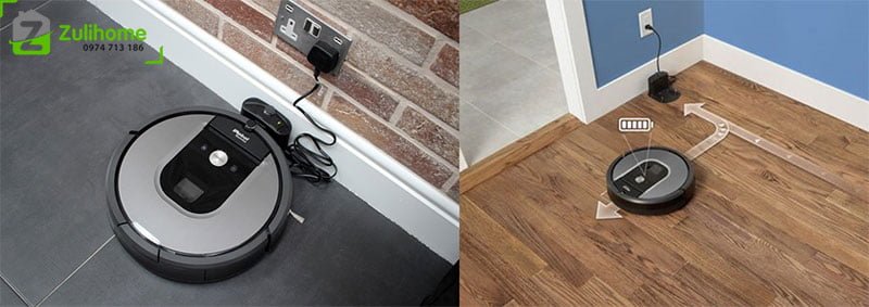 Irobot Roomba 960 8 Irobot Roomba 960 | Tự quay về sạc khi pin yếu