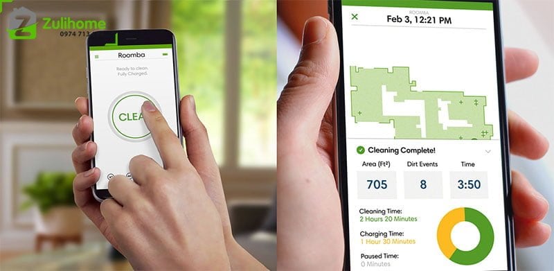Irobot Roomba 960 7 Irobot Roomba 960 | Kiểm soát dễ dàng qua App