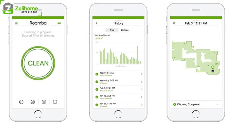 iRobot Roomba 980 7 Irobot Roomba 980 | Kiểm soát dễ dàng qua app