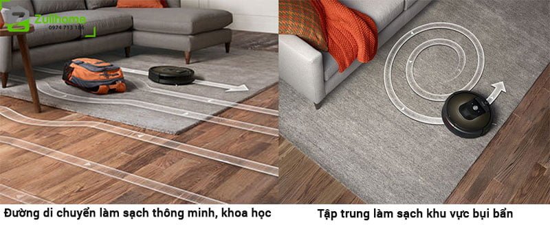 iRobot Roomba 980 5 Irobot Roomba 980 | Công nghệ phát hiện bụi bẩn