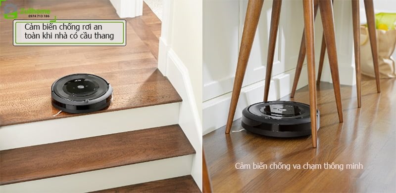 iRobot Roomba E5 6 Irobot Roomba E5 | Cảm biến thông minh được nâng cấp