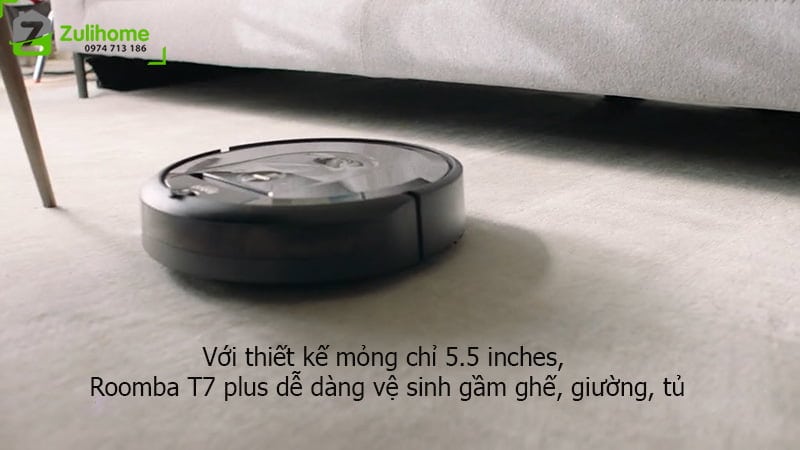 iRobot Roomba I7 Plus 13 Irobot Roomba I7 Plus | Thiết kế nhỏ gọn