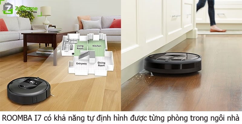 iRobot Roomba I7 Plus 6 Irobot Roomba I7 Plus | Bản đồ thông minh Imprint
