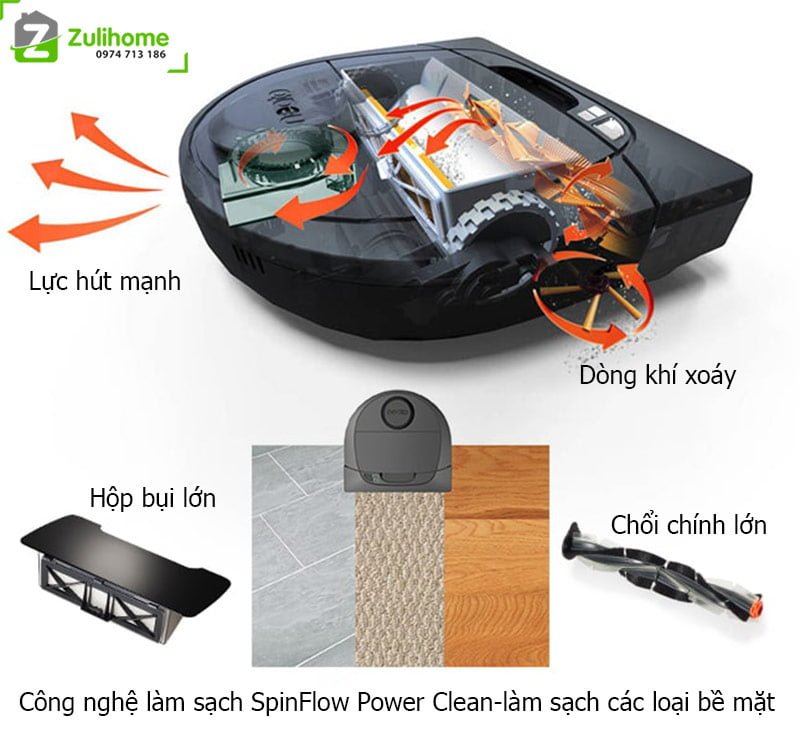 Neato Botvac D3 Connected - Chính Hãng 5 Neato Botvac D3 Connected | Làm sạch mọi bề mặt