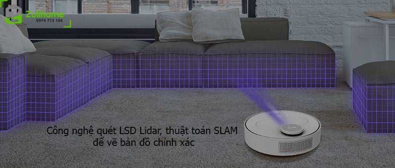 Qihoo 360 S6 - Bản Quốc Tế 4 Qihoo 360 S6 | Công nghệ quét LSD Lidar và thuật toán Slam