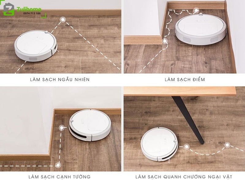 Xiaomi Xiaowa C10 - Model 2019 6 Xiaomi Xiaowa C10 với chế độ làm sạch đa dạng