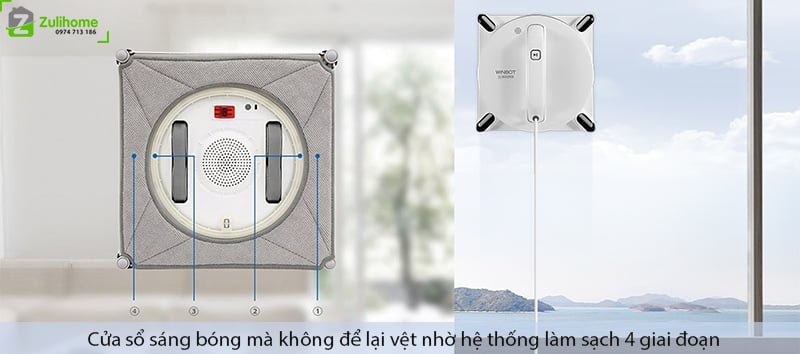 Ecovacs Winbot W950 4 robot lau kinh ecovacs winbot 950 zulihome 11
