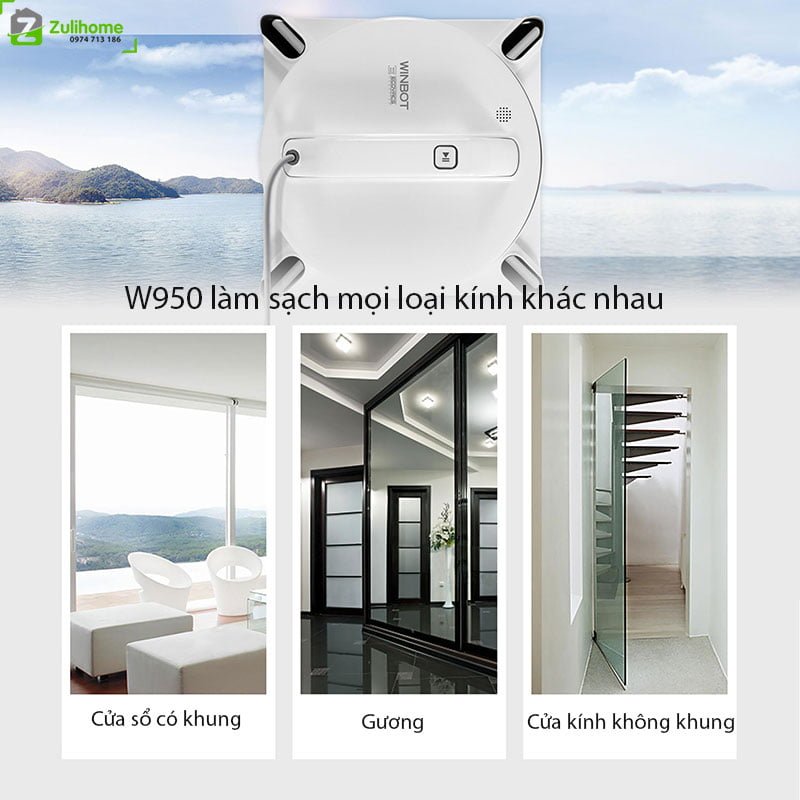 Ecovacs Winbot W950 5 robot lau kinh ecovacs winbot 950 zulihome 7