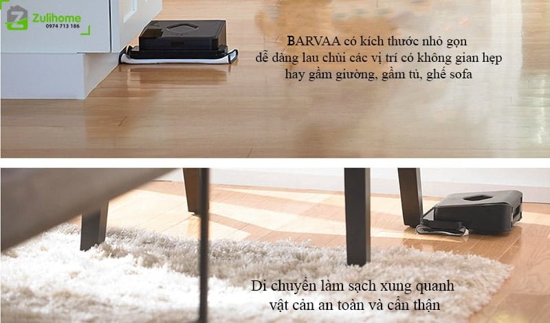 iRobot Braava 380T 6 Irobot Braava 380T | Làm sạch an toàn quanh vật cản