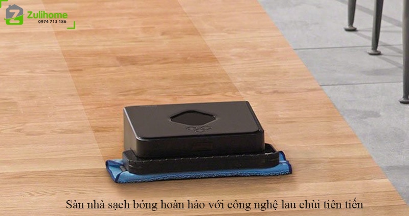 iRobot Braava 380T 5 Irobot Braava 380T | Công nghệ làm sạch triệt để và độc quyền