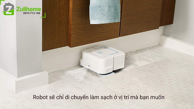 Irobot Braava Jet240 5 Irobot Braava Jet240 | Tường ảo tạo ranh giới