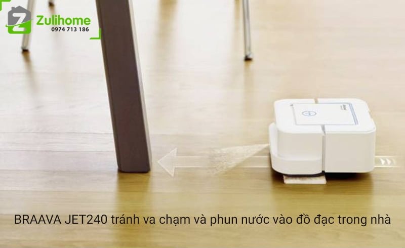 Irobot Braava Jet240 7 Irobot Braava Jet240 | Cảm biến an toàn