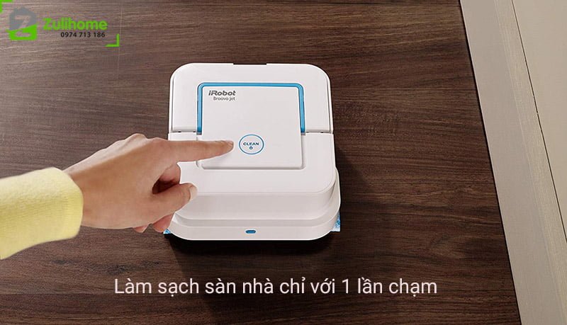 Irobot Braava Jet240 9 Irobot Braava Jet240 | Sử dụng rất đơn giản