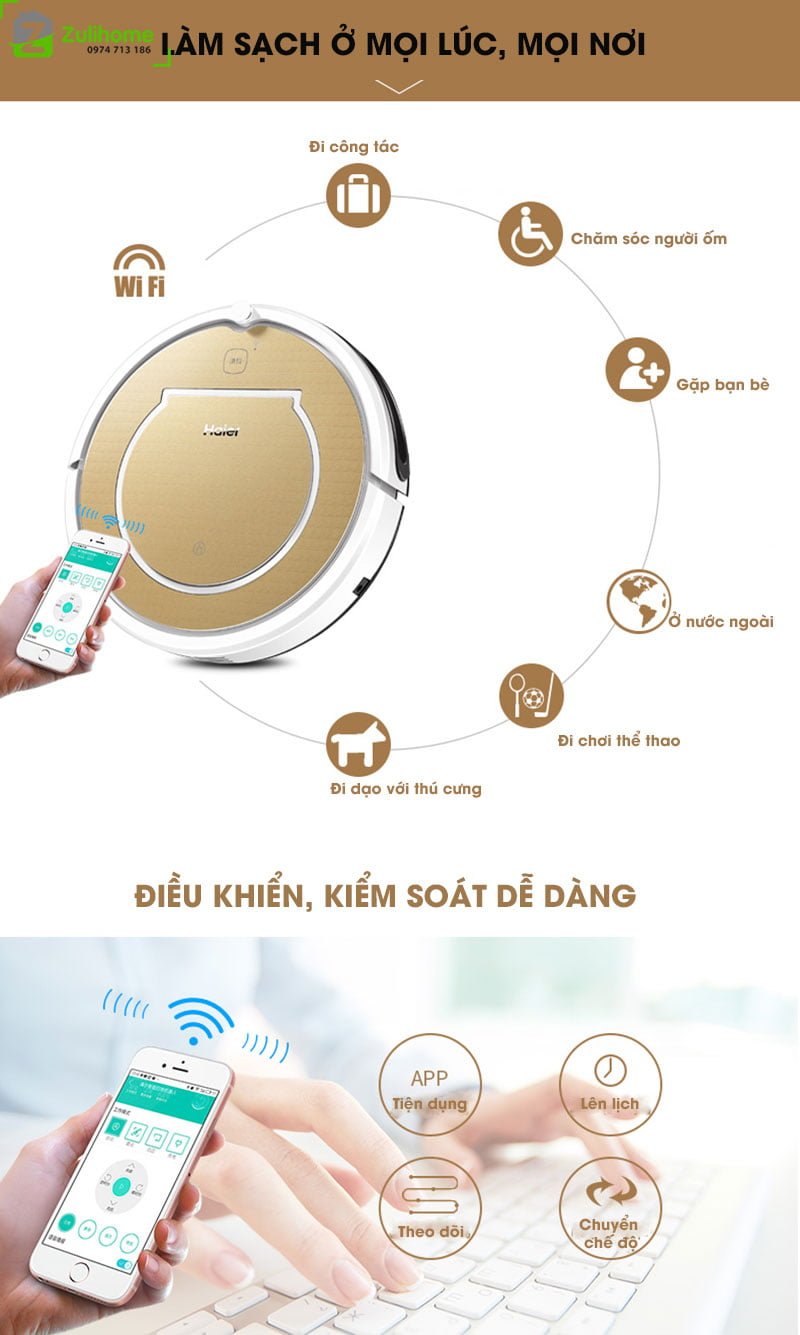 Haier M320C 8 Haier M320C | Kiểm soát từ xa bằng app