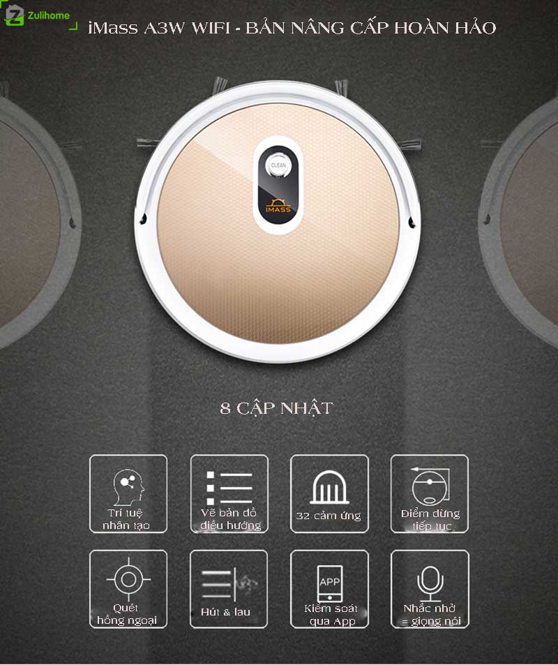 Imass A3W Wifi | Tích hợp nhiều tính năng hiện đại
