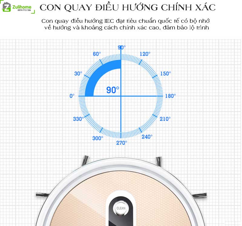 Imass A3W Wifi | Con quay điều hướng chính xác