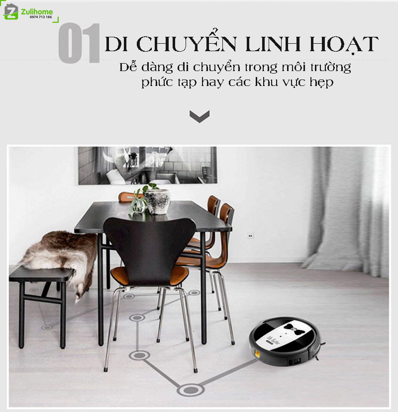 Imass Mr Butler (Probot Nelson A3) 2 Imass Mr Butler | Thiết kế nhỏ gọn giúp di chuyển linh hoạt