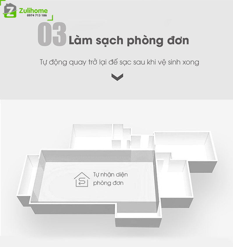 Imass Miss Maid (Probot Nelson A3) 3 Imass A3V | Tự động quay về sạc khi pin yếu