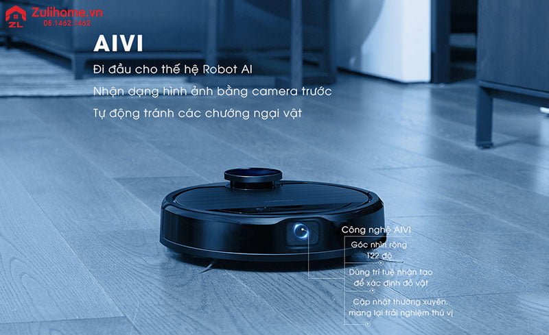Ecovacs Deebot DG70 2 Ecovacs Deebot DG70 tích hợp công nghệ AIVI