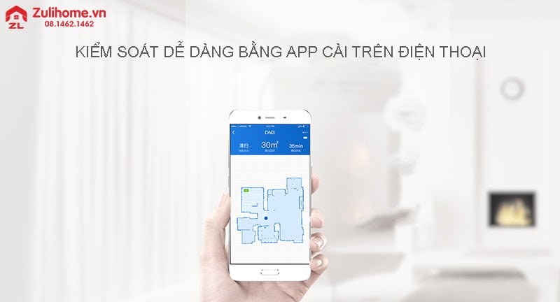 Ecovacs Deebot DN33 (Ozmo 900 Bản Châu Á) 9 Ecovacs Deebot DN33 | Kiểm soát dễ dàng qua app