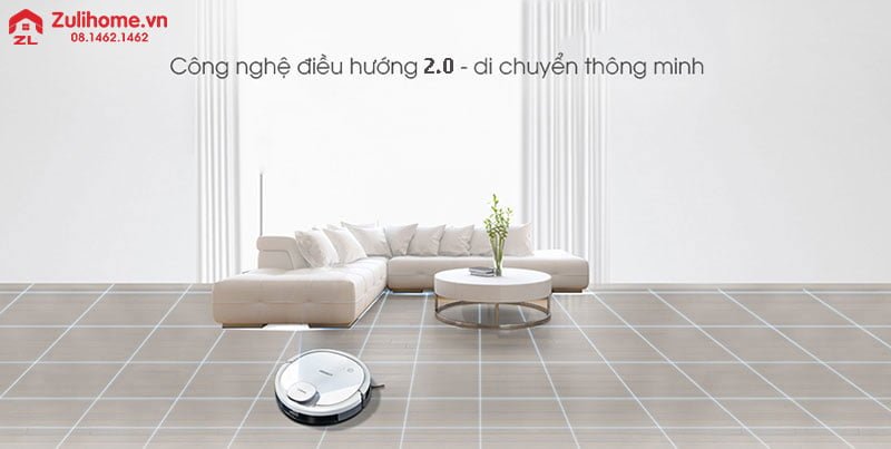 Ecovacs Deebot DN33 (Ozmo 900 Bản Châu Á) 3 Ecovacs Deebot DN33 | Công nghệ điều hướng 2.0