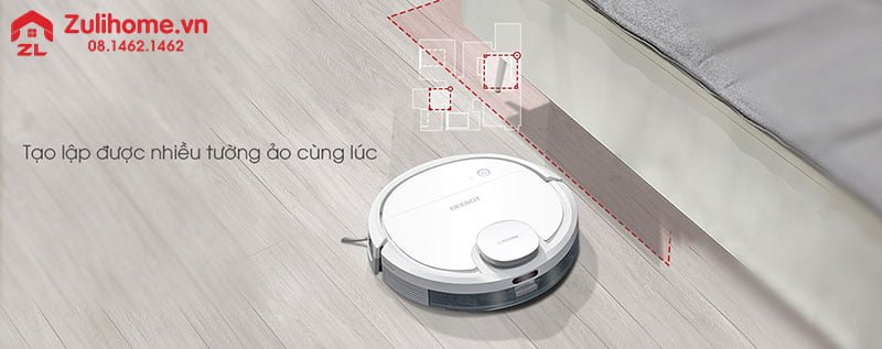 Ecovacs Deebot DN33 (Ozmo 900 Bản Châu Á) 4 Ecovacs Deebot DN33 | Thiết lập nhiều tường ảo