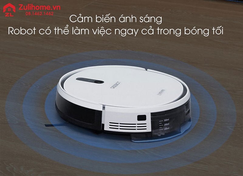 Ecovacs Deebot DS43 4 Ecovacs Deebot DS43 | Cảm biến ánh sáng