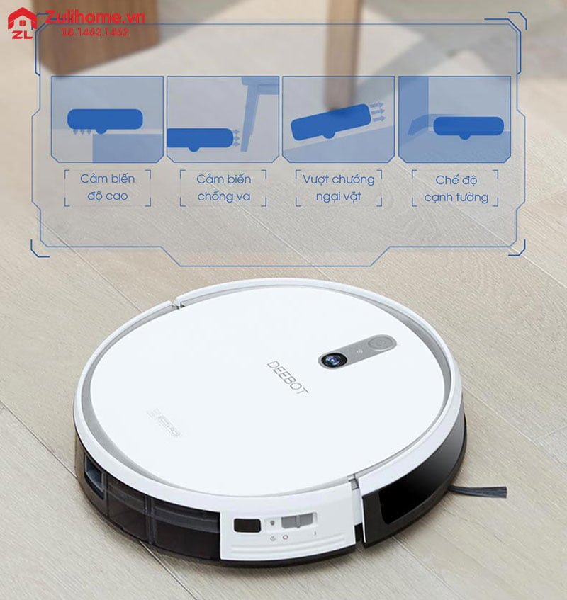 Ecovacs Deebot DS43 9 Ecovacs Deebot DS43 | Công nghệ cảm biến