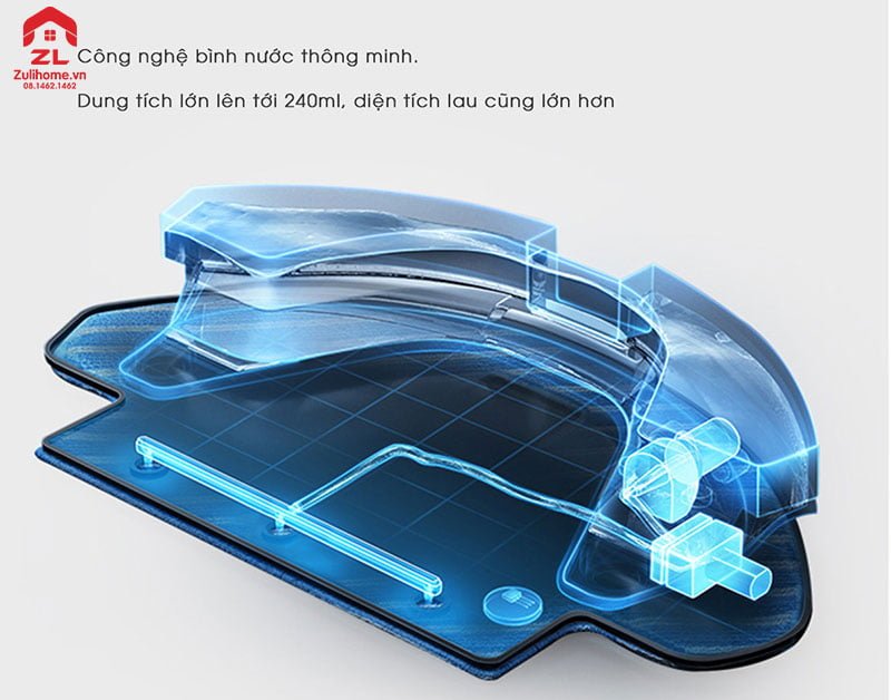 Ecovacs Deebot DX33 (T5 Fun) 6 Ecovacs Deebot DX33 | Công nghệ bình nước thông minh