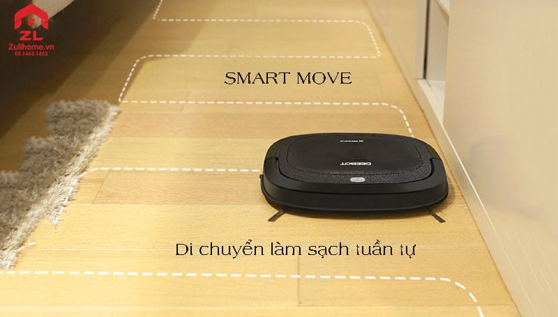 ECOVACS DEEBOT DB35 1 Ecovacs Deebot DB35 với đường di chuyển thông minh