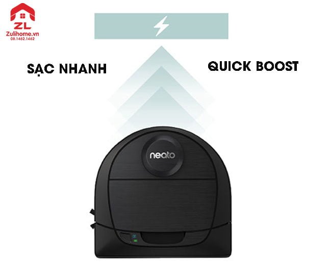 Neato Botvac D4 Connected - PP Chính Hãng 8 Neato Botvac D4 Connected | Sạc siêu nhanh