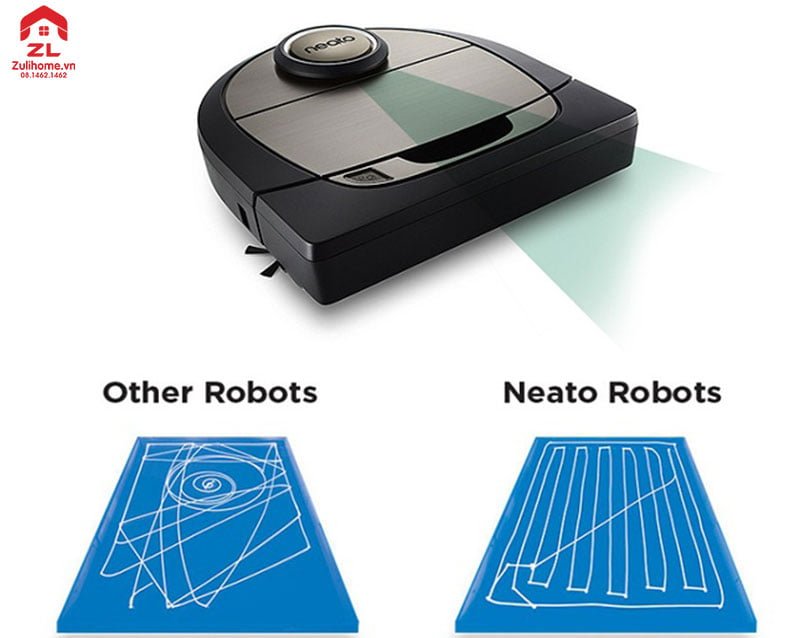 Neato Botvac D7 Connected - Chính Hãng 5 Neato Botvac D7 Connected | Di chuyển thông minh