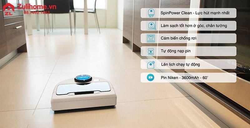 Neato D75 1 Neato D75 | Tích hợp nhiều công nghệ hiện đại