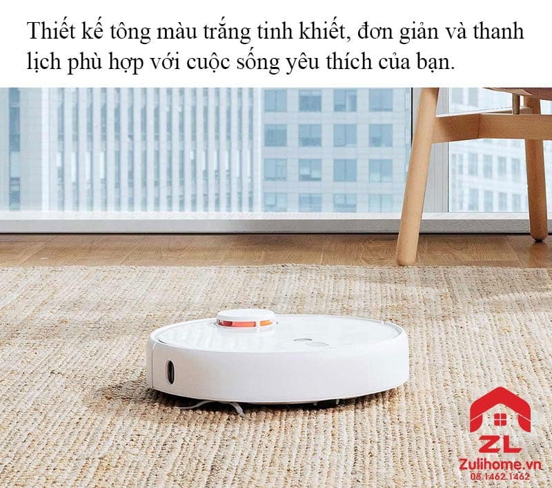 Xiaomi Mi Robot Vaccum 1S - Bản Nội Địa 10 Xiaomi mi robot vacuum 1s - model 2019 | Thiết kế độc đáo