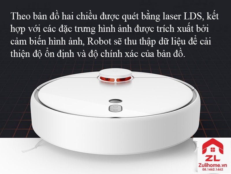 Xiaomi Mi Robot Vaccum 1S - Bản Nội Địa 5 Xiaomi mi robot vacuum 1s - model 2019 | Bản đồ hai chiều