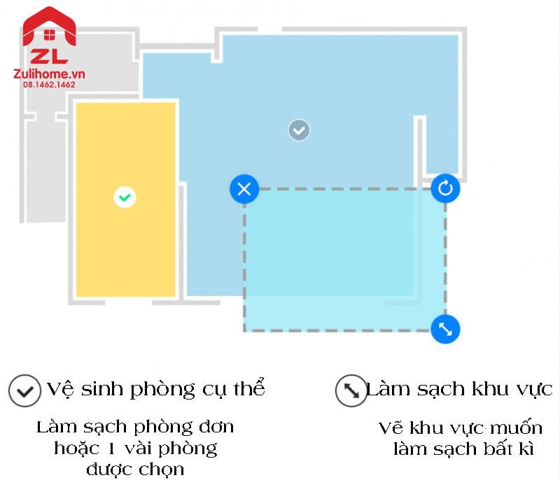 Xiaomi Roborock Gen 3 S602-00 - Bản Quốc Tế 6 Xiaomi Roborock S602-00 với công nghệ bản đồ mới
