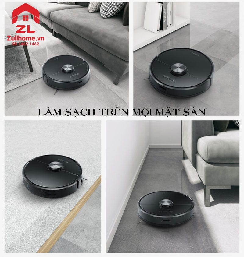 Xiaomi Roborock Gen 3 S602-00 - Bản Quốc Tế 9 Xiaomi Roborock S602-00 với lực hút mạnh