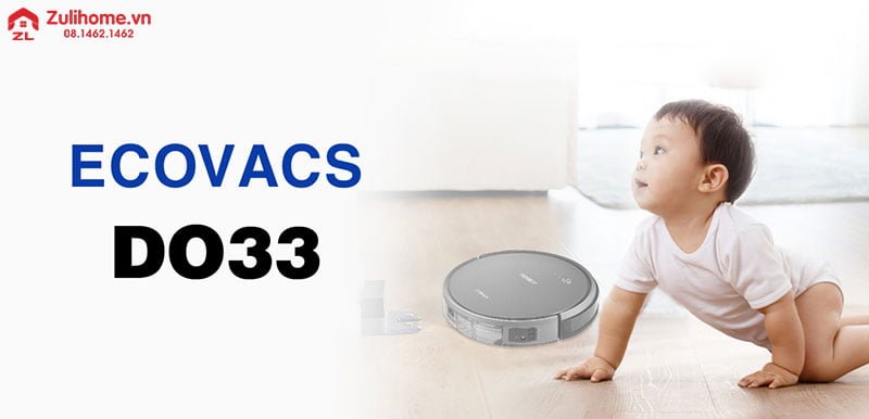 Ecovacs Deebot DO33 (Deebot 601 Bản Châu Á) 1 Ecovacs Deebot DO33