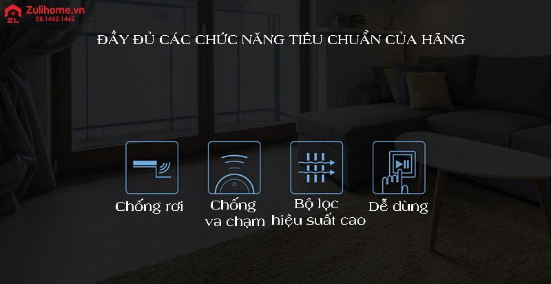 Ecovacs Deebot DO33 (Deebot 601 Bản Châu Á) 8 Ecovacs Deebot DO33 | Tích hợp đầy đủ chức năng tiêu chuẩn