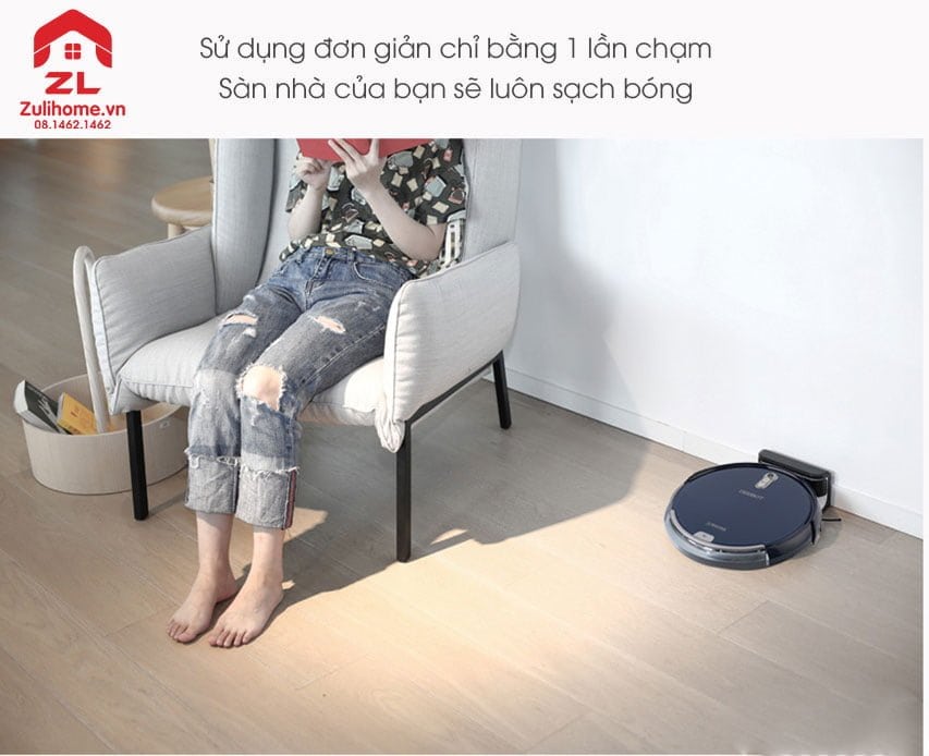 Ecovacs Deebot DL35 16 Ecovacs Deebot DL35 | Sử dụng đơn giản và dễ dàng
