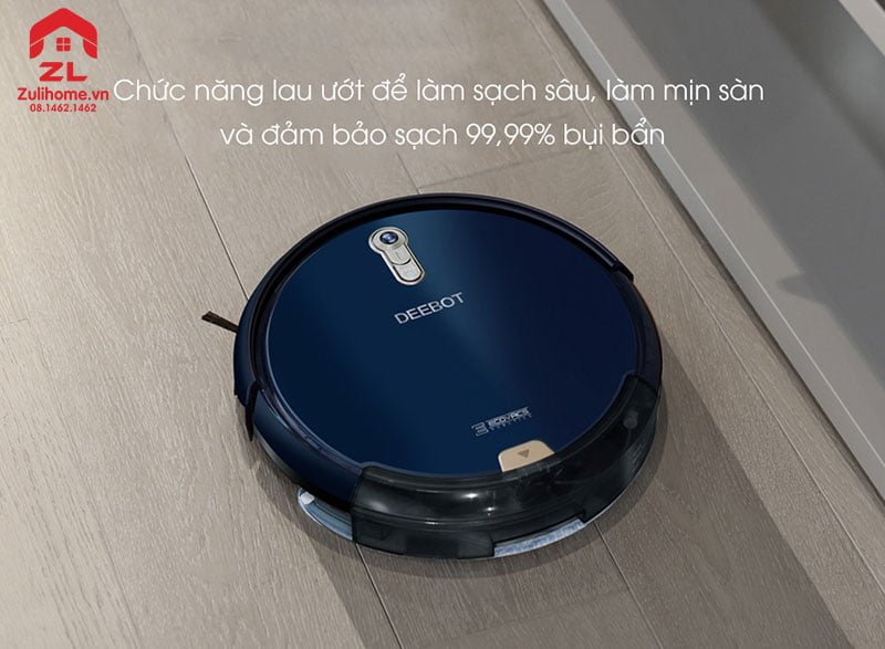 Ecovacs Deebot DL35 7 Ecovacs Deebot DL35 | Chức năng lau ướt làm sạch sâu