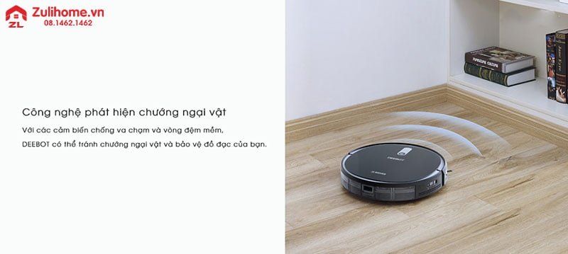 Ecovacs Deebot DS35 (Deebot 711) 6 Ecovacs Deebot DS35 | Cảm biến phát hiện chướng ngại vật