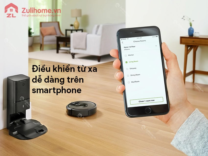 Irobot Roomba 961 5 Irobot Roomba 961 | Điều khiển từ xa qua smartphone