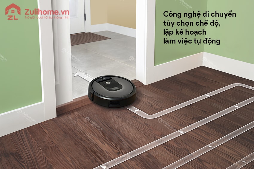 Irobot Roomba 961 2 Irobot Roomba 961 | Công nghệ di chuyển thông minh
