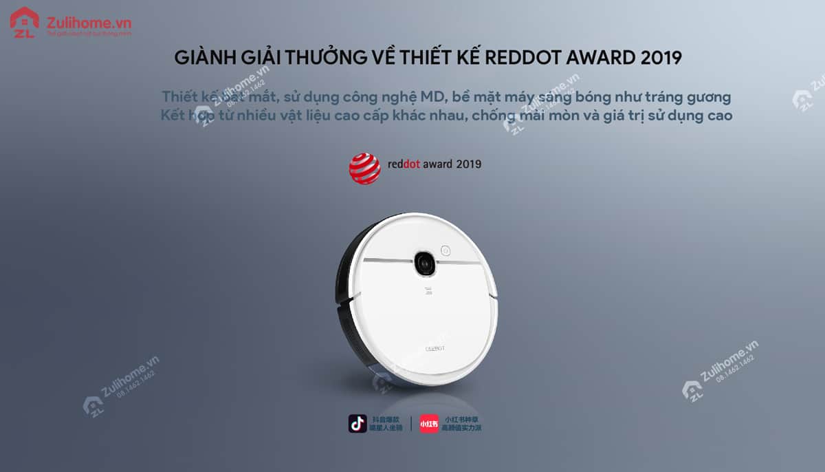 Ecovacs Deebot DJ65 - N5 Fun 14 Ecovacs Deebot DJ65 - N5 Fun giành được giải thưởng về thiết kế